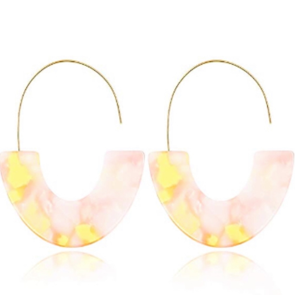 Acrylic Drop Earrings